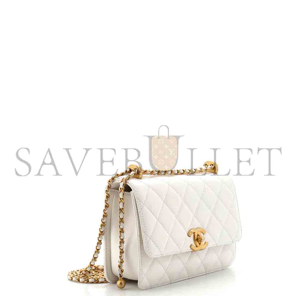 Ch*el master perfect fit flap bag quilted calfskin small (22*14.5*8cm)